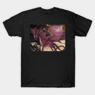 Purple Dragon close up T-Shirt